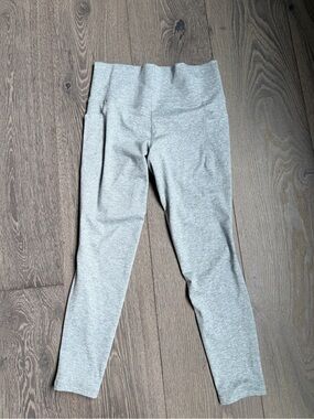 Athleta Salutation Stash Pocket II Softluxe Tight in Heathered Light Green